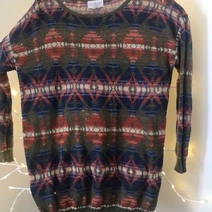 An casual sweater in an excellent condition. This sweater is made in Hongkong.